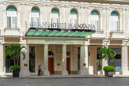 Téléchargez les photos : Gran Hotel Manzana, Bâtiment Extérieur - en image libre de droit