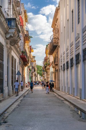 Foto de Calle de la Habana Vieja, cuba - Imagen libre de derechos