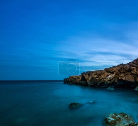Foto de Paisajes pacíficos junto al mar, naturaleza en Libia. - Imagen libre de derechos