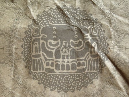 Photo for Abstract  backdrop. Ancient Inka Art - Royalty Free Image