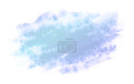 Photo for Painted watercolored texture background for copy space - Royalty Free Image