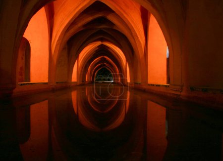 Photo for Baths at the Alcazar in Spain - Royalty Free Image