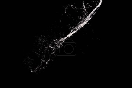 Photo for Water splash. abstract creative backdrop. - Royalty Free Image