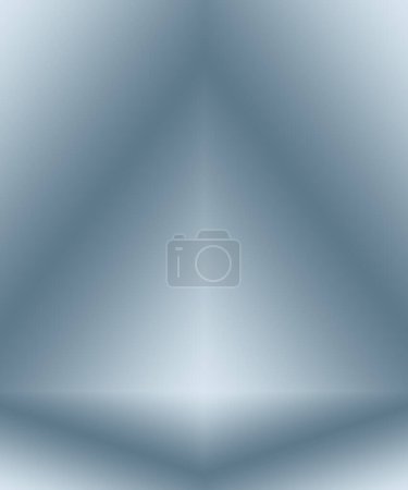Photo for Abstract luxury blur grey gradient, used as background studio wall for display your products - Royalty Free Image
