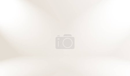 Photo for Abstract luxury blur grey color gradient, used as background studio wall for display your products - Royalty Free Image