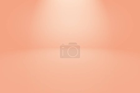 Téléchargez les photos : "flou abstrait de pastel belle couleur rose pêche ciel ton chaud fond pour la conception comme bannière, diaporama ou autres" - en image libre de droit