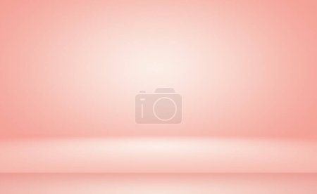 Photo for "abstract blur of pastel beautiful peach pink color sky warm tone background for design as banner,slide show or others" - Royalty Free Image