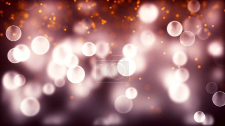 Photo for "HD Loopable Background with nice glowing bokeh" - Royalty Free Image