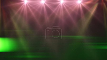 Photo for "Background with nice spotlights 3D rendering" - Royalty Free Image