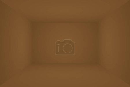 Photo for Abstract Luxury light cream beige brown like cotton silk texture pattern background. 3D Studio Room. - Royalty Free Image