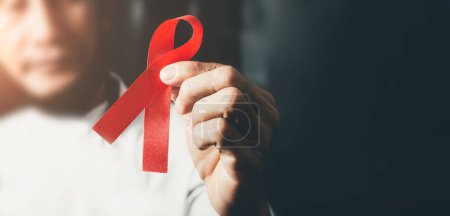 Téléchargez les photos : "Ruban de sensibilisation à la Journée mondiale du sida" - en image libre de droit
