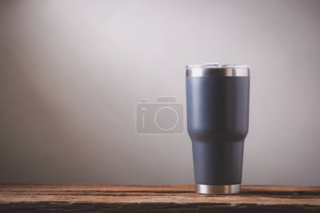 Photo for Black Cold Cup close up - Royalty Free Image