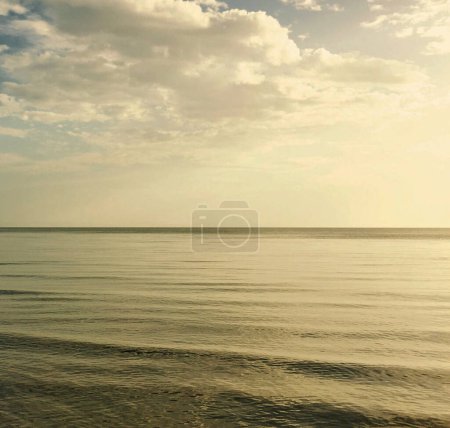 Photo for Peaceful seaside with smooth waves, Nicaragua - Royalty Free Image