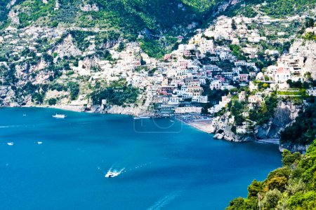 Photo for Beautiful coastal towns of Italy - scenic Positano in Amalfi coast - Royalty Free Image