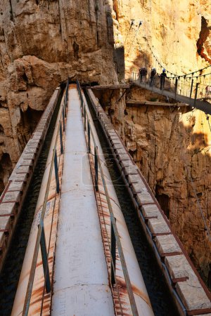 Photo for Caminito del Rey background view - Royalty Free Image