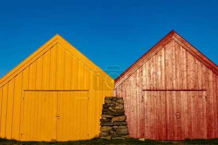 Photo for Colorful houses in iceland - Royalty Free Image