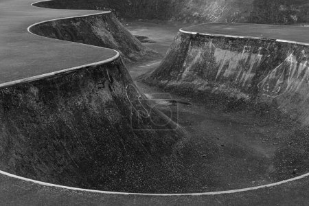 Foto de Skate Park vista de fondo - Imagen libre de derechos