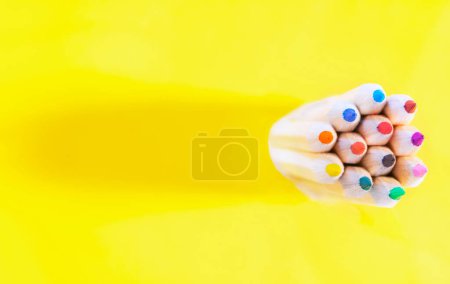 Photo for Color pencils studio shot - Royalty Free Image