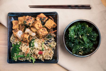 Foto de Cena asiática vegana, de cerca - Imagen libre de derechos