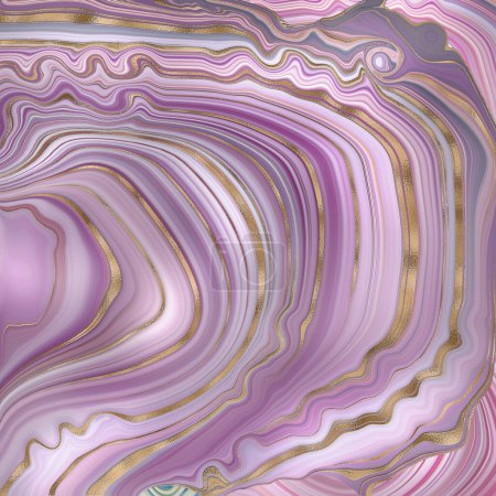 Photo for Abstract Agate marble background, colorful backdrop - Royalty Free Image