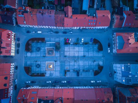 Téléchargez les photos : Scène Panorama de la vieille ville Toszek - en image libre de droit