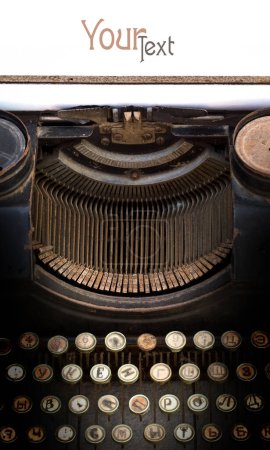 Photo for The Old type writer - Royalty Free Image
