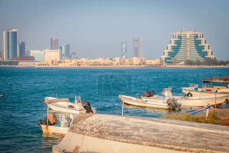 Photo for Panorama of Manama, Bahrain - Royalty Free Image