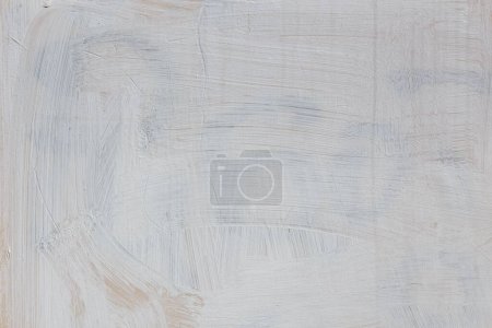 Photo for Carelessly painted white flat surface - texture and full frame background - Royalty Free Image