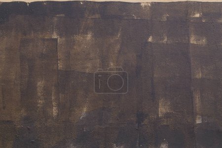 Téléchargez les photos : "surface plane gris foncé peinte négligemment - texture et fond plein cadre" - en image libre de droit