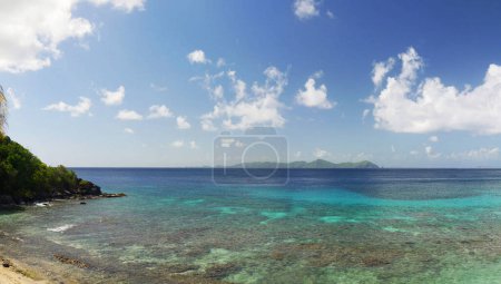 Foto de Vista al mar, San Vicente y las Granadinas fotografias - Imagen libre de derechos