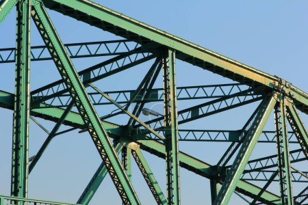Photo for Steel Bridge close up - Royalty Free Image