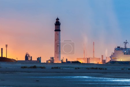 Photo for "Lighthouse of Risban in Dunkirk" - Royalty Free Image