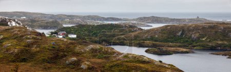 Téléchargez les photos : "Panorama of Rose Blanche, Newfoundland" - en image libre de droit