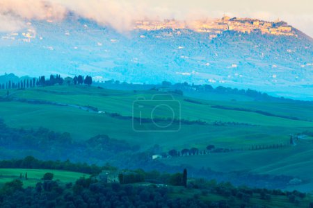 Foto de Toscana paisaje vista panorámica - Imagen libre de derechos