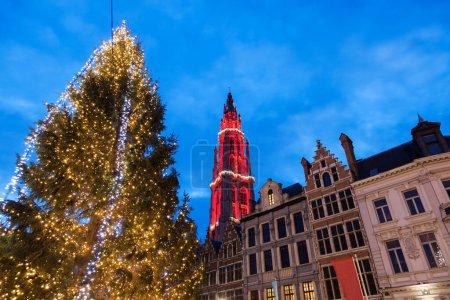 Foto de "Navidad en Grote Markt en Amberes
" - Imagen libre de derechos