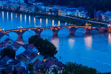 Photo for "Karl Theodor Bridge in Heidelberg" - Royalty Free Image