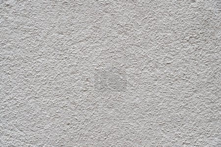 Photo for Heavily textured white and grey external plastered wall - Royalty Free Image