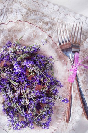 Photo for Presentation of lavender flower - Royalty Free Image