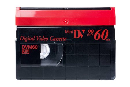 Foto de Vista de primer plano del cassette de vídeo - Imagen libre de derechos