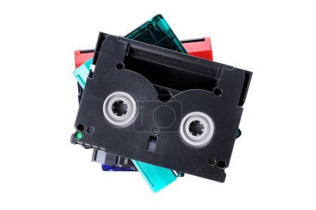 Photo for Close-up view of video cassettes - Royalty Free Image
