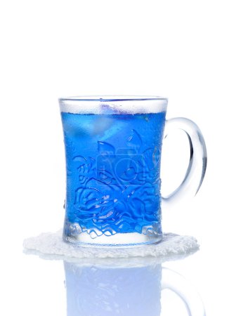 Photo for Blue tea close up - Royalty Free Image