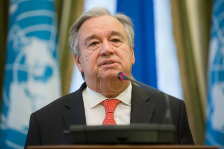 Téléchargez les photos : "Antonio Guterres, secrétaire général des Nations unies
" - en image libre de droit