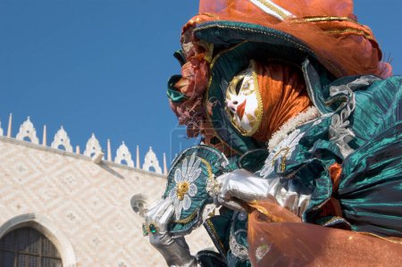 Foto de Máscaras en el carnaval de Venecia - Imagen libre de derechos