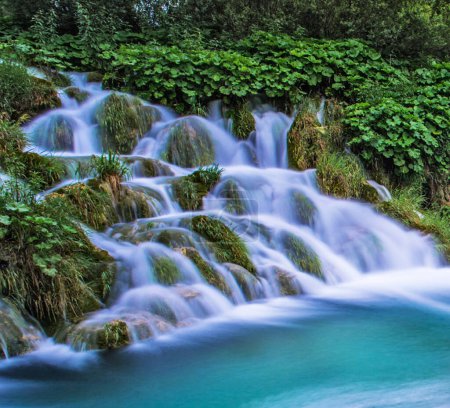 Photo for Beautiful waterfall in Croatia - Royalty Free Image