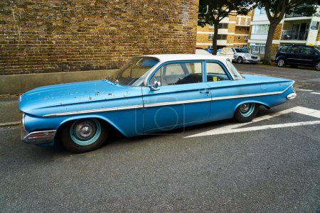 Photo for Ramsgate, United Kingdom - June 29, 2021: A 1965 Dodge Coronet 500 - Royalty Free Image