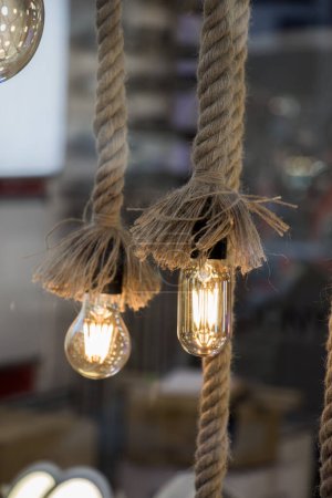 Téléchargez les photos : Ampoules décoratives de style edison antique - en image libre de droit