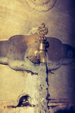 Photo for Turkish Ottoman style water tap - Royalty Free Image