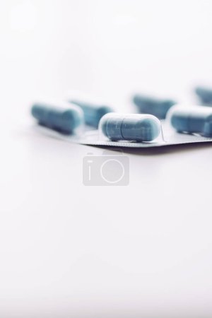 Photo for Pharmacy pills medicament, health care concept - Royalty Free Image