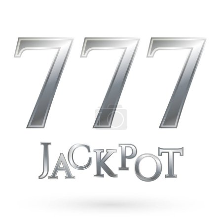 Photo for Casino jackpot symbols 777 - Royalty Free Image