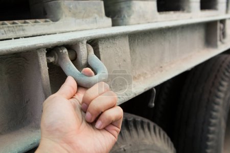Photo for "The side of the truck for the bundle." - Royalty Free Image